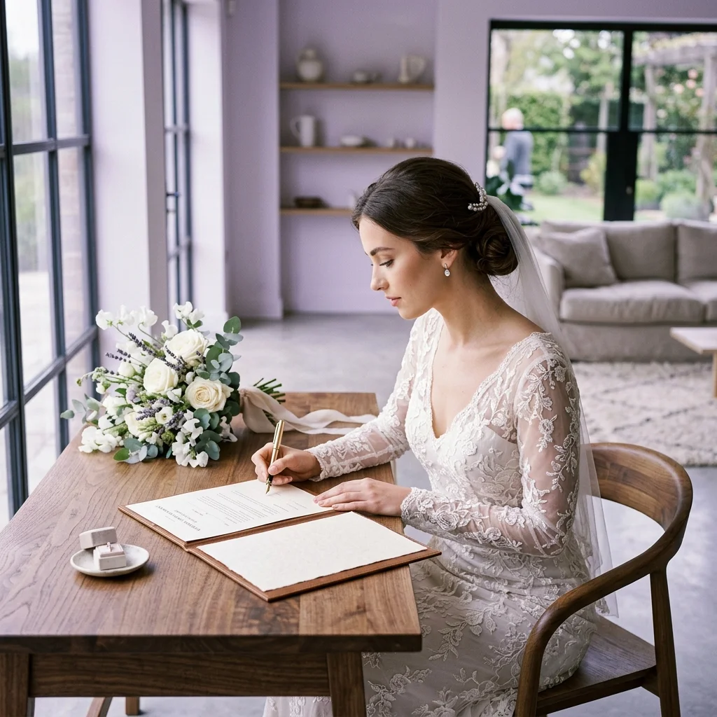 Fotografía editorial para el artículo: Cómo Evitar Estafas en tu Boda: La Guía para Contratar con Total Confianza - Nupzen Blog